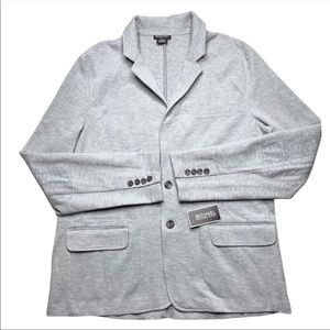 🦖MICHAEL KORS MEN’S CARDIGAN/SWEATER SIZE-M GRAY